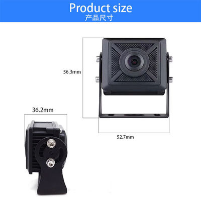 Camera di sicurezza auto nera impermeabile e ammortizzante