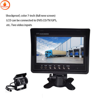 Display della fotocamera auto 12V 1080P Monitor della fotocamera del camion 7 pollici AHD Alta definizione