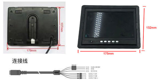 Monitor portatile Wifi per auto, computer da scrivania leggero, monitor per auto