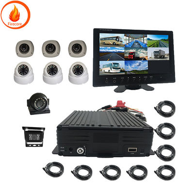 Sistema di monitoraggio della telecamera del veicolo personalizzato HDMI 4 Way Car Video Recorder