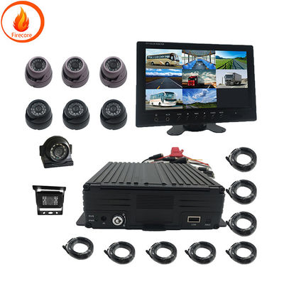 Sistema di monitoraggio della telecamera del veicolo personalizzato HDMI 4 Way Car Video Recorder