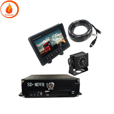 Sistema di monitoraggio della telecamera del veicolo da scrivania ABS Set di telecamere per auto da 7 pollici