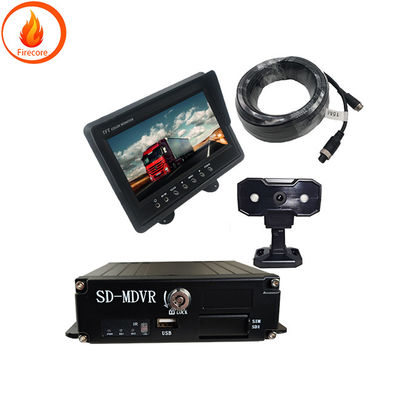 Sistema di monitoraggio della telecamera del veicolo da scrivania ABS Set di telecamere per auto da 7 pollici