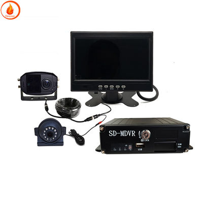 IP68K Sistema di sorveglianza con telecamera a bordo del veicolo 3W visione notturna immagine inversa