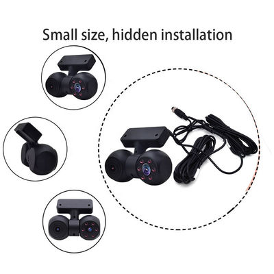 Disegno brevettato HP 1080P Mini Dash Cam doppia fotocamera nascosta per auto Fisheye