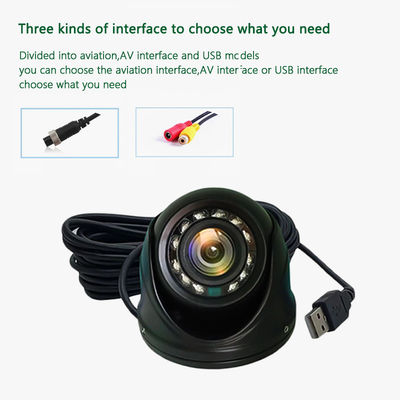Top Starlight Night Vision AHD Car Camera con angolo di visione di 170 gradi